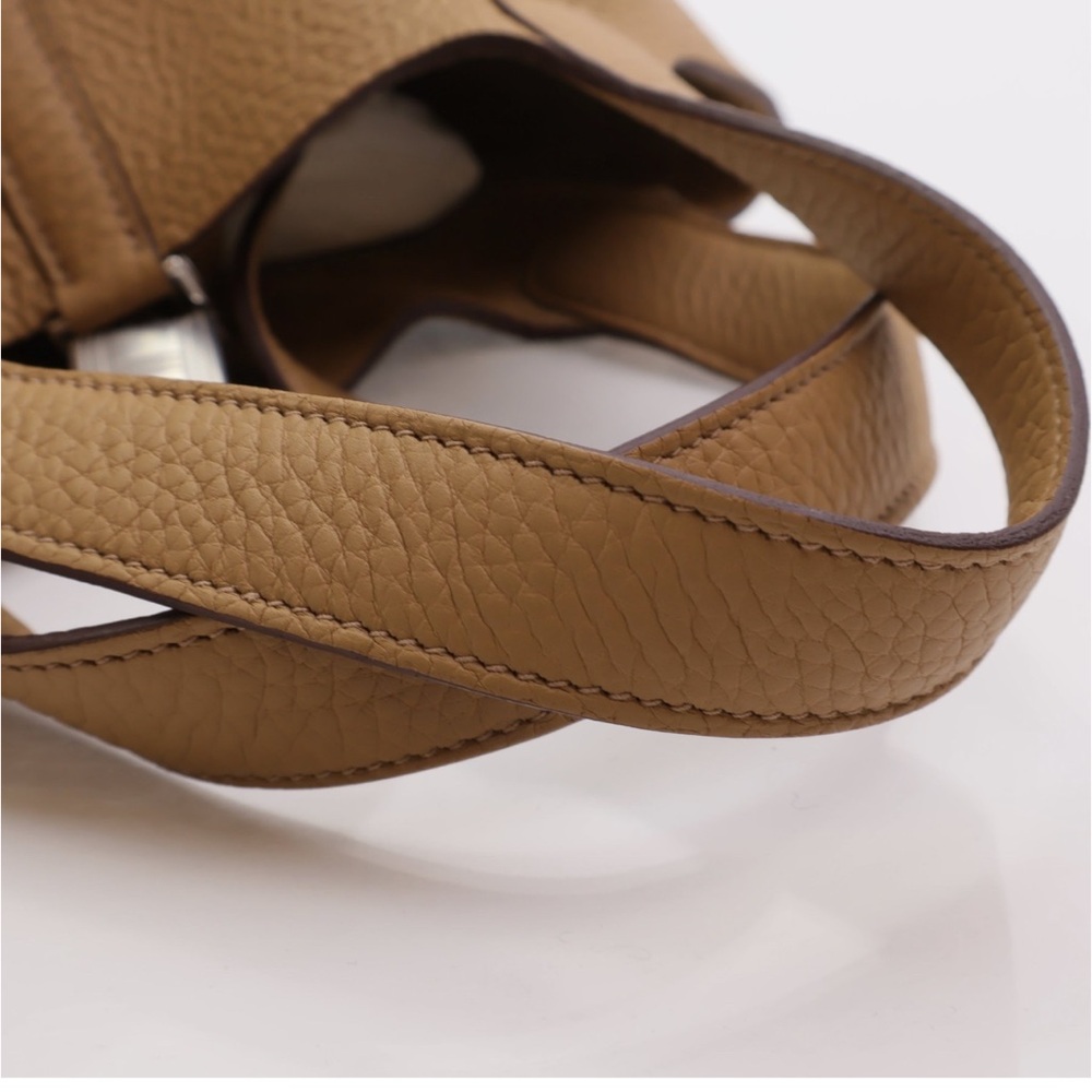 SOLD- Authentic Hermes Picotin 18 Biscuit - Picture 8 of 14